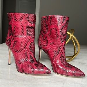 Paris Texas Python Stiletto Boots